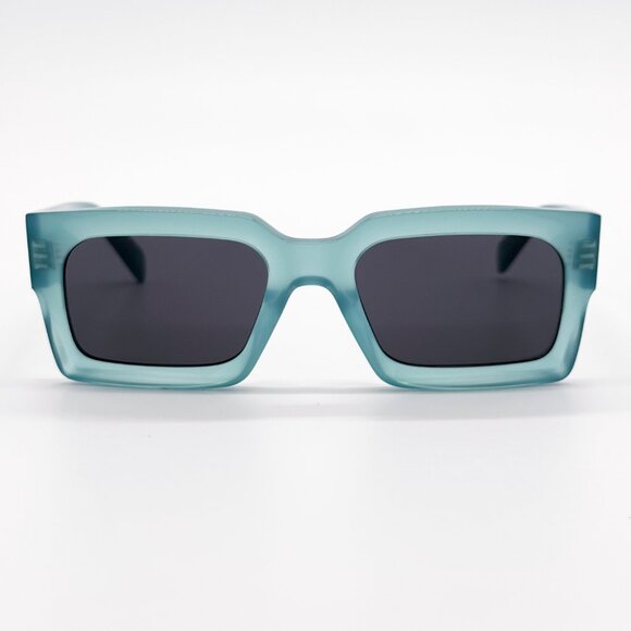 NEW CELINE CL40280U 93A WOMEN SHINY LIME TRANSPARENT SUNGLASSES CELINE - Picture 3 of 14